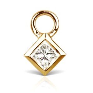 Maria Tash 2.5mm Diamond Princess Charm